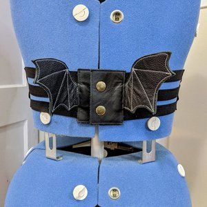 **SOLD** Goth Bat Wing Harness Waist Belt
